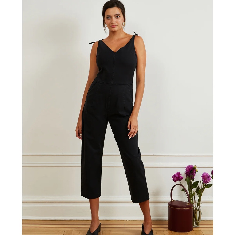 Loop Slate Sleeveless coverall Jumpsuit - Black M